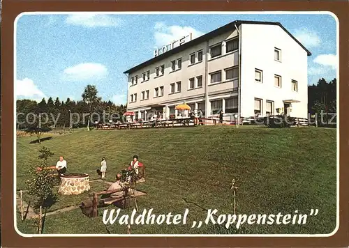 Gemuenden Hunsrueck Waldhotel Koppenstein Kat. Gemuenden
