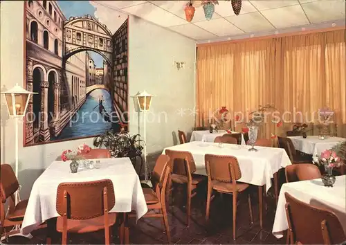 Sohren Restaurant La Gondola innen Kat. Sohren