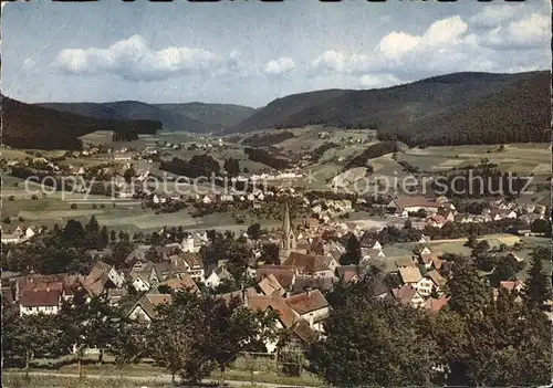 Baiersbronn Schwarzwald mit Mitteltal Kat. Baiersbronn