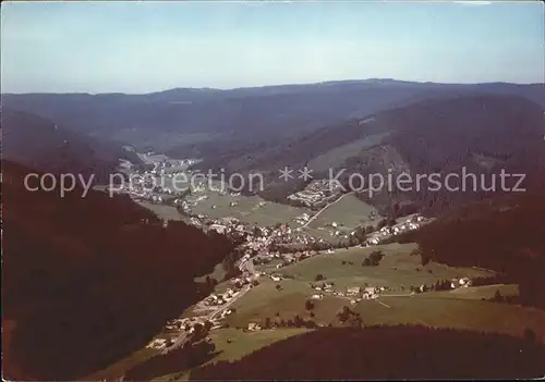 Buhlbach Obertal Fliegeraufnahme / Baiersbronn /Freudenstadt LKR