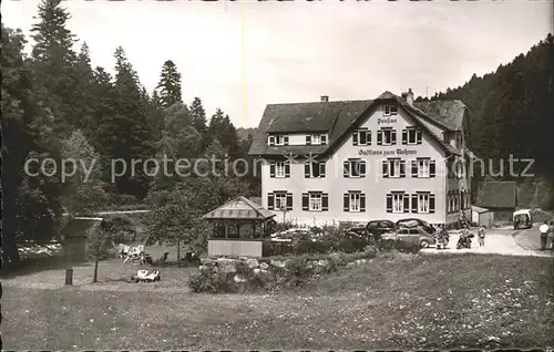 Zwickgabel Gasthaus Pension zum Mohren Kat. Baiersbronn