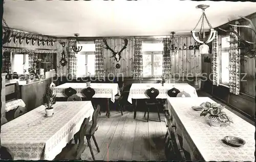 Hinterlangenbach Baiersbronn Forst  Gasthaus Auerhahn Kat. Baiersbronn