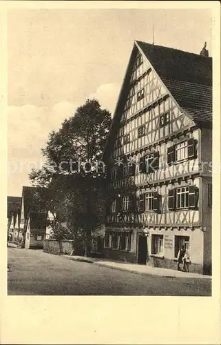 Dornstetten Wuerttemberg Gasthaus Fremdenhiem z. Linde  / Dornstetten /Freudenstadt LKR