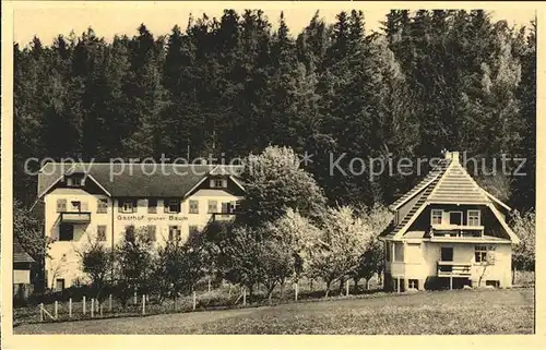 Hallwangen Gasthof Pension Gruener Baum Kat. Dornstetten