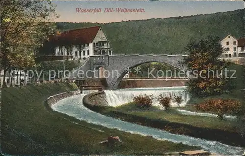 Dill Hunsrueck Wasserfall Weissenstein Kat. Dill