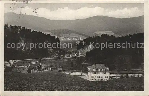 Huzenbach Pension Moehrle  Kat. Baiersbronn