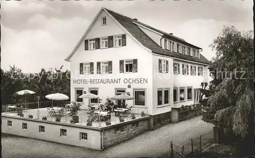 Dobel Schwarzwald Hotel Restaurant Ochsen  Kat. Dobel