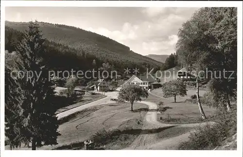 Dobel Schwarzwald Gasthaus Pension Eyachmuehle Kat. Dobel