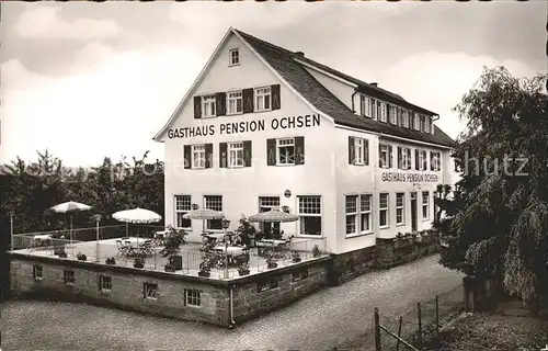 Dobel Schwarzwald Gasthaus Pension Ochsen Kat. Dobel