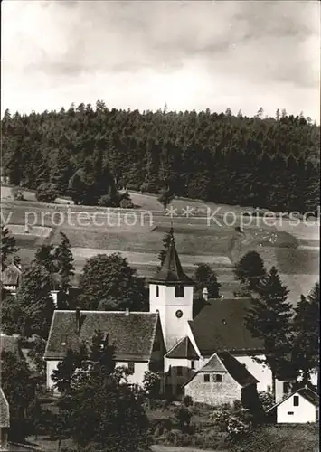 Dobel Schwarzwald Kirche Kat. Dobel