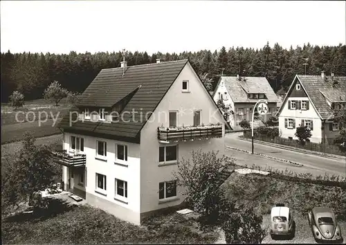 Aichelberg Calw Haus Bergwald Autos  Kat. Bad Wildbad