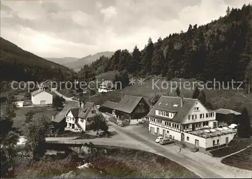 Dobel Schwarzwald Gasthaus Eyachmuehle Kat. Dobel