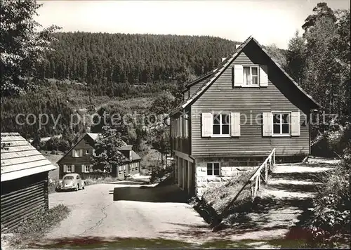 Hinterlangenbach Baiersbronn Forsthaus Auerhahn Kat. Baiersbronn