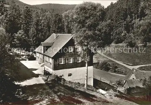 Hinterlangenbach Baiersbronn Forsthaus Auerhahn Kat. Baiersbronn