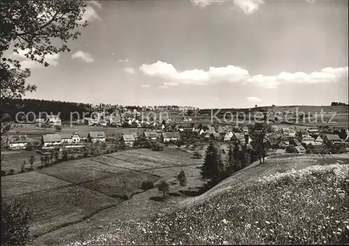 Hallwangen Ortsansicht  Kat. Dornstetten