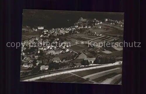 Hallwangen Fliegeraufnahme Haus Ilse Kat. Dornstetten