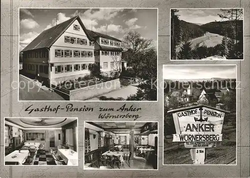 Woernersberg Gasthof zum Anker  Kat. Woernersberg
