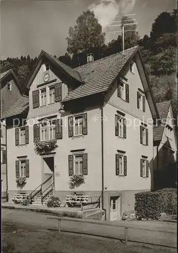 Schoenmuenzach Haus Wilhelmine Kat. Baiersbronn