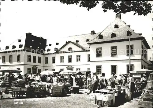 Simmern Hunsrueck Schloss Markt  Kat. Simmern  Hunsrueck