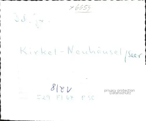Kirkel Neuhaeusel Fliegeraufnahme Kat. Kirkel