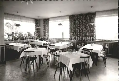 Woellstein Rheinhessen Gasthaus Talblick Speisesaal Kat. Woellstein