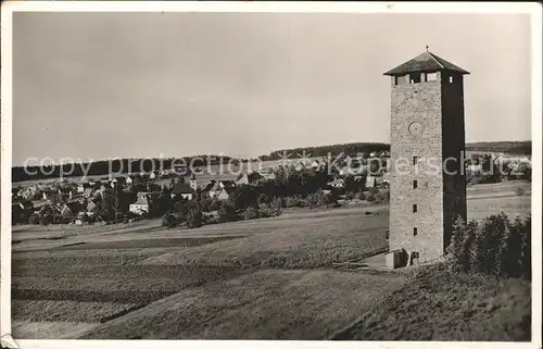 Dobel Schwarzwald Panorama Turm Kat. Dobel