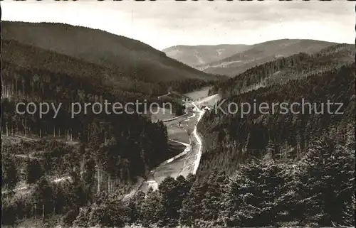 Dobel Schwarzwald mit Hoefen im Eyachtal Kat. Dobel