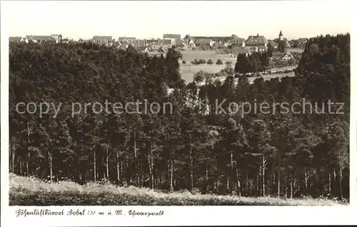 Dobel Schwarzwald Panorama Kat. Dobel