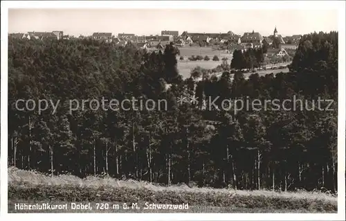 Dobel Schwarzwald Panorama Kat. Dobel