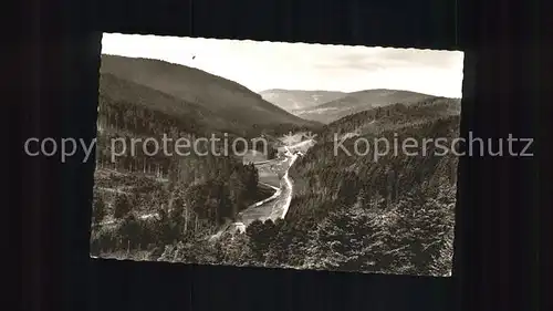 Dobel Schwarzwald mit Hoefen im Eyachtal Kat. Dobel