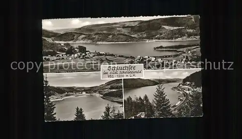 Schluchsee Panorama Seeblick Kat. Schluchsee