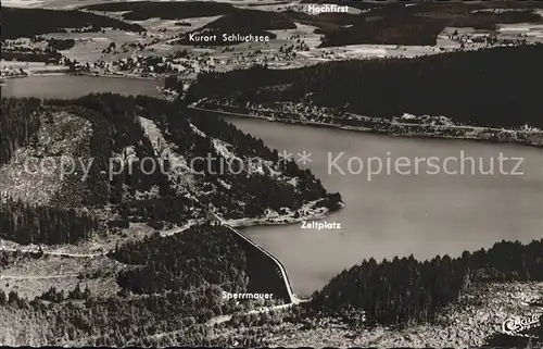 Schluchsee Fliegeraufnahme Kat. Schluchsee