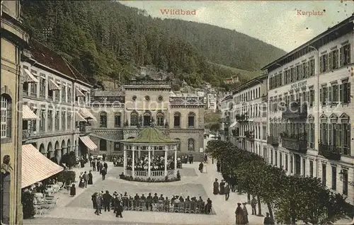 Wildbad Schwarzwald Kurplatz Kat. Bad Wildbad