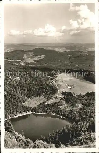 Feldberg Schwarzwald Blick vom Seebuck auf Feldsee Kat. Feldberg (Schwarzwald)