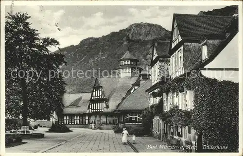 Bad Muenster Stein Ebernburg Baederhaus / Bad Muenster am Stein-Ebernburg /Bad Kreuznach LKR