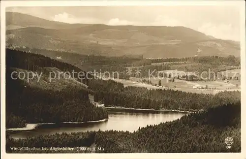 Altglashuetten Windgfaellweiher Kat. Feldberg (Schwarzwald)