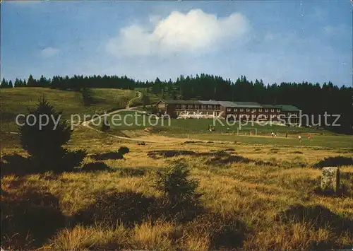 Feldberg Schwarzwald Bundesleistungszentrum Herzogenhorn Kat. Feldberg (Schwarzwald)