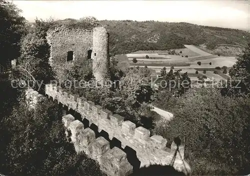 Ebernburg Altebaumburg im Alsental Kat. Bad Muenster am Stein Ebernburg