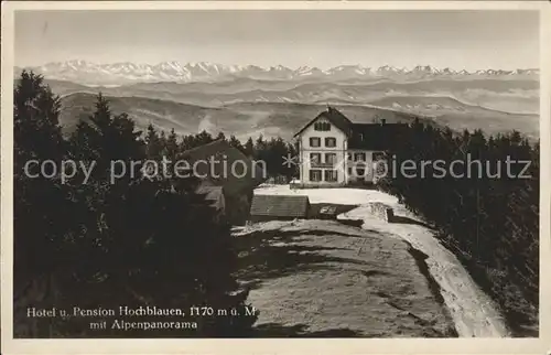 Hochblauen Hotel Pension mit Alpen Kat. Badenweiler
