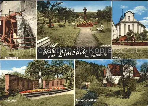 Limbach Baden Einbacher Muehle Denkmal / Limbach /Neckar-Odenwald-Kreis LKR