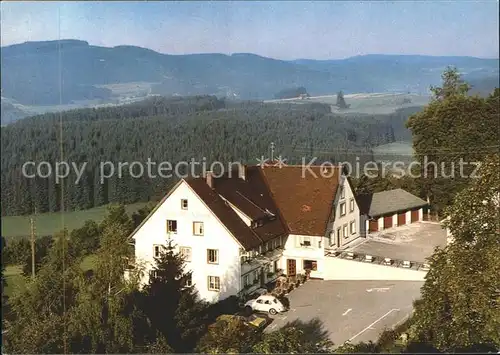 Kappel Lenzkirch Gasthaus Pension Straub Kat. Lenzkirch