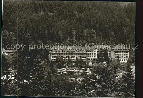 St Blasien Sanatorium Kat. St. Blasien