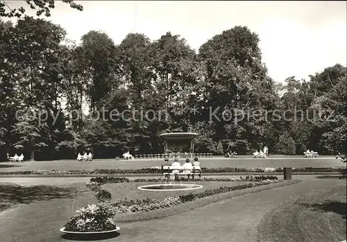 Bad Gandersheim Kurpark  Kat. Bad Gandersheim