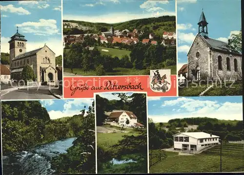 Rittersbach Odenwald Kirchen Bach Kat. Elztal