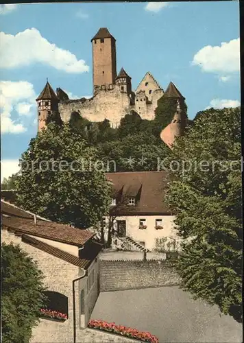 Neckarzimmern Burg Hornberg Kat. Neckarzimmern
