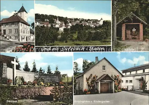 Sulzbach Billigheim Kapelle Denkmal Kolpinghaus Kat. Billigheim