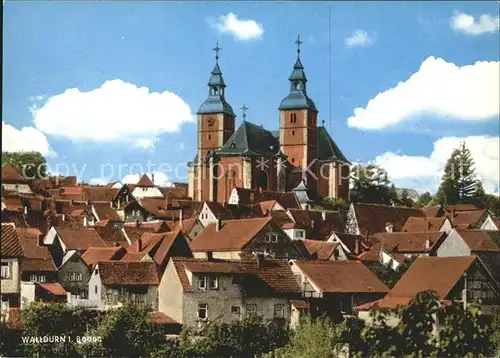 Wallduern Wallfahrtsort zum hl. Blut Kirche Kat. Wallduern