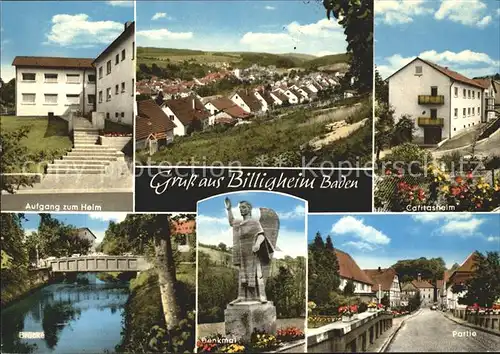 Billigheim Baden Caritasheim  Kat. Billigheim