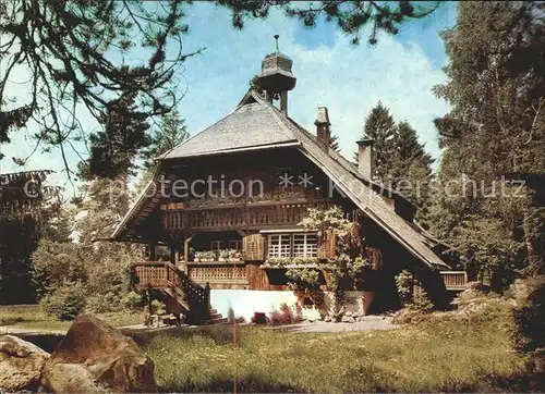 Rothaus Grafenhausen Heimatmuseum Huesli Kat. Grafenhausen