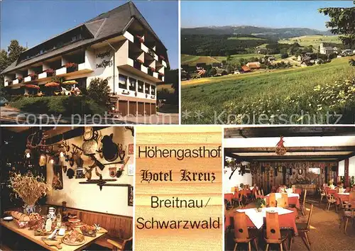 Breitnau Hoehengasthof Hotel Kreuz Kat. Breitnau